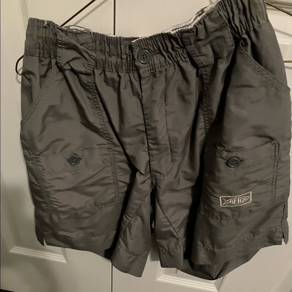 Size 28 gray Aftco shorts